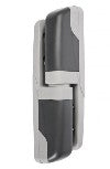 472 - Charnière en composite : épaisseur porte à partir de 48 mm sans rampe interchangeable gauche/droite avec réglages vertical et horizontal (axe/bord charnière 31/31 mm)
