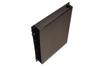 BAC-EPV Bac d'évaporation des eaux de condensation Matière : Polypropylène renforcé de fibre de verre Extra plat épaisseur 40 mm pour montage vertical Prévu pour 1 résistance (à choisir ci-dessous suivant quantité d'eau à évaporer) Dim. 303 x 40 x H.223 mm Capacité : 2,5 L