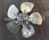 172-SOU - hélice soufflante Ø 172 mm - 5 pales - angle 28°