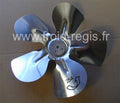 254-ASP hélice aspirante Ø 254 mm - 5 pales - angle 28°