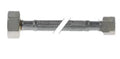 ACCF34D38D - Flexible tressage inox - 3/4 droit x 3/8 droit - DN8 - Lg. 1,5m