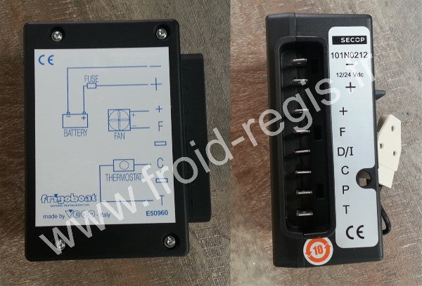 E53560 Boîtier électronique DANFOSS 12/24V — nouvelle version 35F-50F