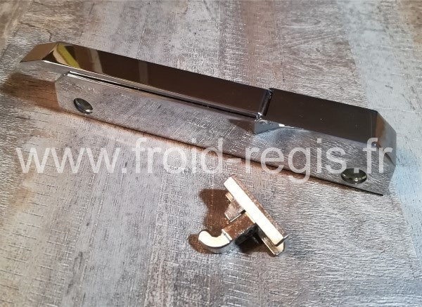F6188 Loqueteau ERGO 6188 chromé — entraxe 150 mm, sans serrure