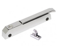 F6188S - Loqueteau ERGO 6188 chromé — entraxe 150 mm, avec serrure