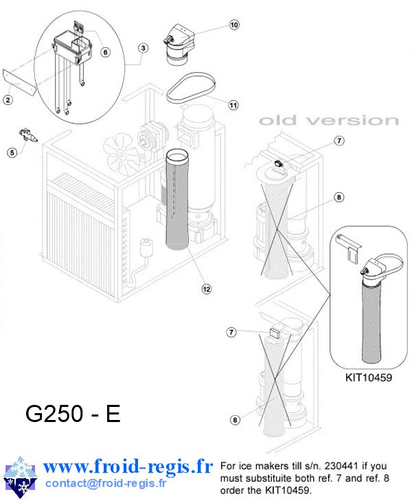 Schéma éclaté — G150-1000 - PIÈCES MACHINE