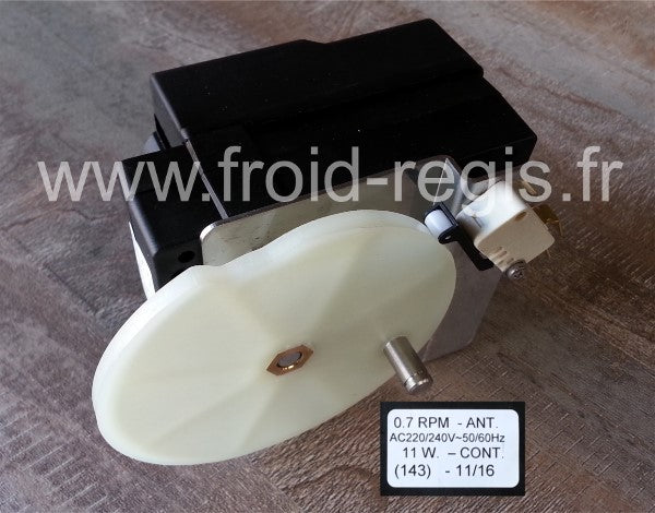 ICE216E150ASSY Motoréducteur basculeur cuvette pour E150 220-240V/50-60Hz complet avec support, plateau et mico-contact (code 81400422)