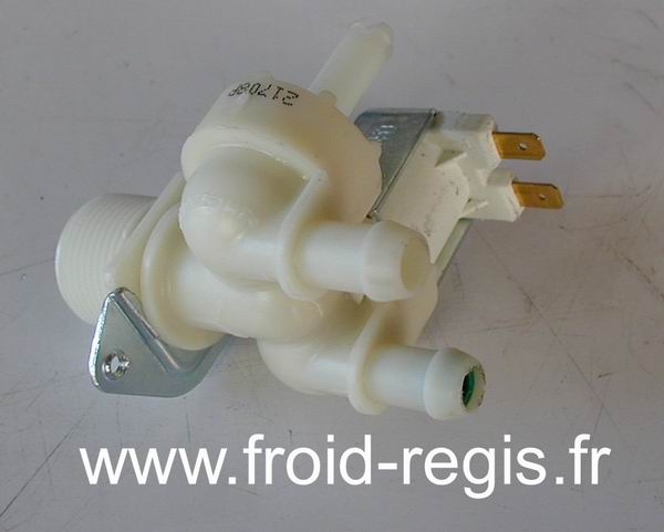 ICE538 Electrovanne arrivée d'eau (W : modèle à condensation par eau) FS90 - code 19865547 Merci d'indiquer le modèle de votre machine il est indispensable