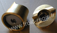 ICF348 - Palier supérieur avec broyeur F80C-F125C-F100-F120-F200 comprenand les pièces :48, 47 et 44. Merci d'indiquerle modèle et le numéro desérie de votre machineils sont indispensables