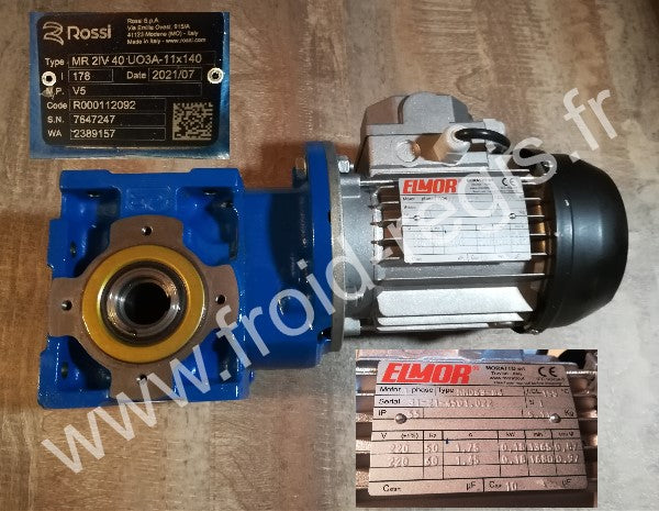 ITV-Q101-135 Motoréducteur 230V/50Hzpour IQ135C-150-200 - code 3201pour IQ160C-150-200 - code 3201A Merci d'indiquerle modèle et le numéro desérie de votre machineils sont indispensables