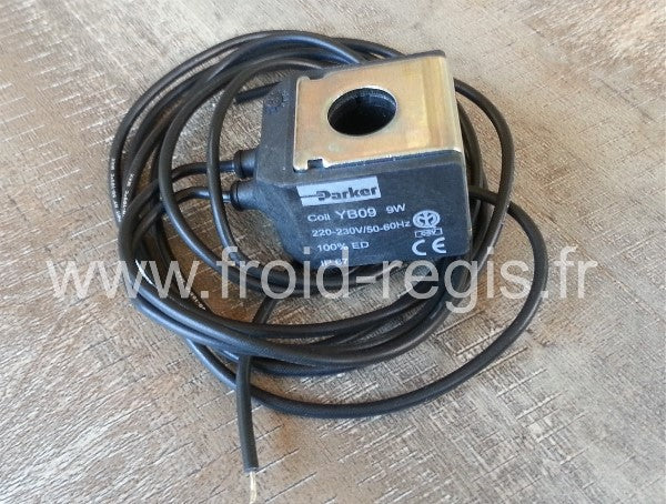 ICE504 Bobine pour électrovanne de démoulage par gaz chaud Ø 14 mm 230V/50-60Hz Merci d'indiquer le modèle de votre machine il est indispensable