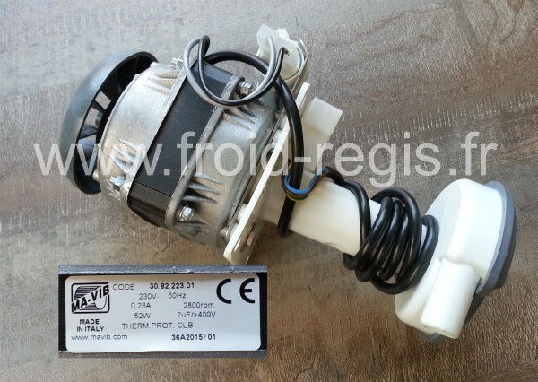 ITV5400 Pompe 230V/50Hz - 50W sortie diam.17mm - Lg.110mm pour DP90 - DP140