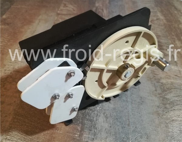 ITV8071K Motoréducteur basculeur cuvette avec support, plateau et micro-contacts 230V/50Hz pour NGQ20-30-40 - R452A