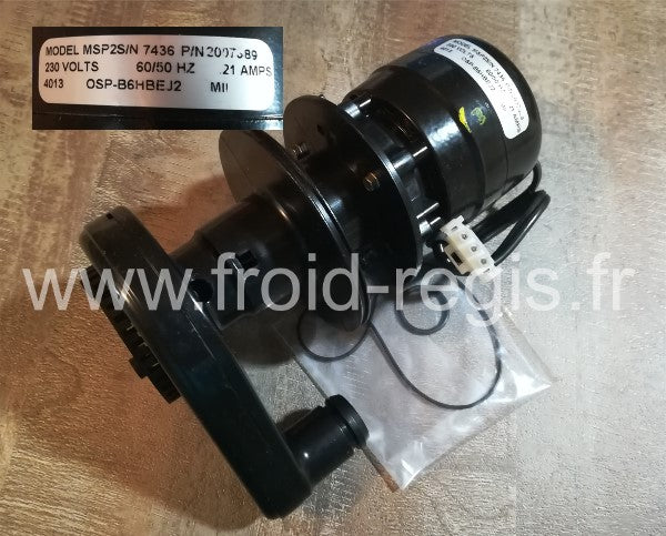 MAN-I202-35 Pompe à eau / Water pump 230V/50-60Hz i1400 code 2007389 Merci d'indiquer le modèle et le numéro de série de votre machine ils sont indispensables
