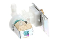 MAN-U204-15 Electrovanne arrivée d'eau / water inlet valve - 230V/50-60Hz pour U0310 code 040003580 Merci d'indiquer le modèle et le numéro de série de votre machine ils sont indispensables