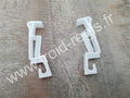 SCO168 Paire support rideau gauche/droite SDE50-64 code 66038800 + 66088801 Merci d'indiquer le modèle et le numéro de série de votre machine ils sont indispensables