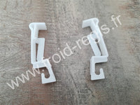 SCO168 - Paire support rideau gauche/droite SDE50-64 code 66038800 + 66088801 Merci d'indiquer le modèle et le numéro de série de votre machine ils sont indispensables