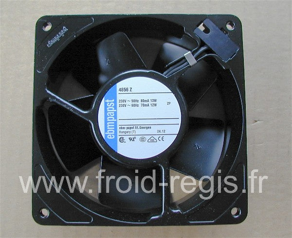 4856Z dim. 119 x 119 x 38 mm Puissance 13W - 220-240V/50-60Hz - 1550 tr/mn