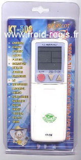Télécommande Universel : Compatible avec série SS--HS, SS--HC et SM--HSlivré avec code d'utilisation TOTALINE