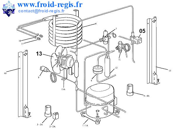 Schéma éclaté — Schéma N131-N501 – GROUPE EAU