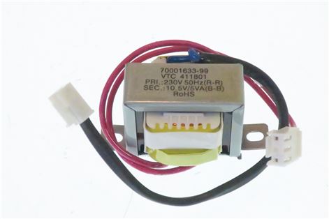 SCO734 Transformateur 230V/50Hz pour modèles NW_7 et NW_8 avec carte électronique 98050101 code 99020404-00 Merci d'indiquer le modèle et le numéro de série de votre machine ils sont indispensables