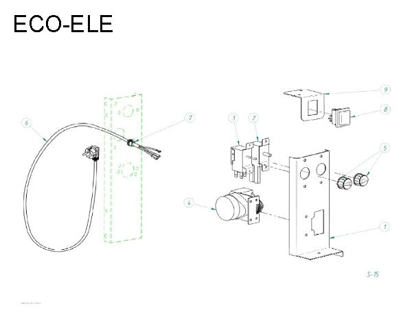 Schéma éclaté — Schéma ECO NG - RÉGULATION
