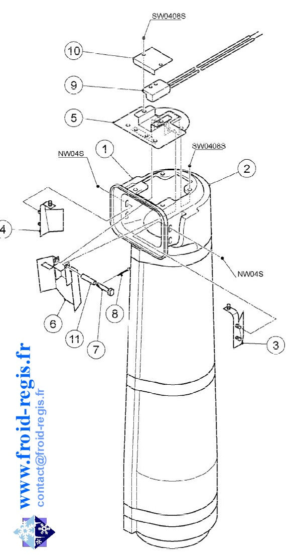 Schéma éclaté — FM251-600-AE - STOCKAGE