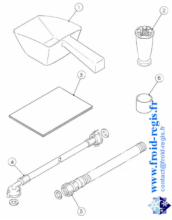 Schéma éclaté — Schéma IM21-IM240 - ACCESSOIRES