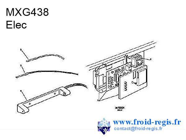 Schéma éclaté — Schéma MXG328-MXG938 - RÉGULATION