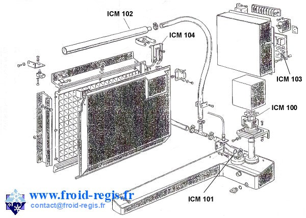 Schéma éclaté — Schéma N180-N250 – PIÈCES MACHINE