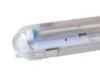 Plafonnier 1 tube Lg.1200 mm dimensions 1262x85x100 mm(fourni avec 1 tube LED)