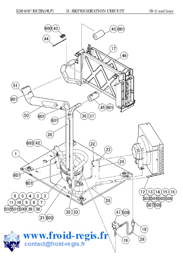 SPARE PARTS FOR ICE MAKER HOSHIZAKI KM-40C-HC KM-60C-HC KM-80C-HC