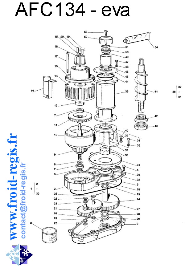 SPARE PARTS FOR NUGGETS ICE MACHINES SCOTSMAN AFC80 AFC134